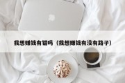 我想赚钱有错吗（我想赚钱有没有路子）