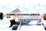 今年新商机（2021年新商机不起眼的行业出现）