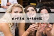 南汐的古诗（南字古诗唯美）