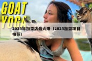 2025年加盟店最火爆（2025加盟项目推荐）