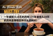 一年亩收入10万的药材（一年亩收入10万的药材盘锦地区种什么药材好）