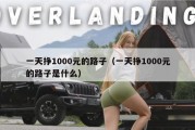 一天挣1000元的路子（一天挣1000元的路子是什么）