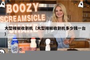大型辣椒收割机（大型辣椒收割机多少钱一台）