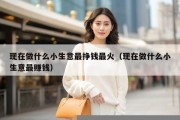 现在做什么小生意最挣钱最火（现在做什么小生意最赚钱）