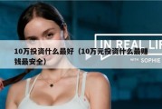 10万投资什么最好（10万元投资什么最赚钱最安全）