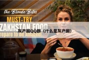 灰产圈QQ群（什么是灰产圈）