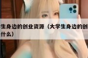 大学生身边的创业资源（大学生身边的创业资源是什么）