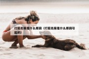 打屁出屎是什么原因（打屁出屎是什么原因引起的）