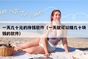 一天几十元的挣钱软件（一天就可以赚几十块钱的软件）