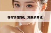 赚钱项目商机（赚钱的商机）