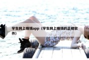 学生网上赚钱app（学生网上赚钱的正规软件）
