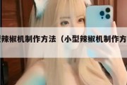 小型辣椒机制作方法（小型辣椒机制作方法图片）