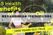 国家不允许倒闭的企业（不能倒闭的公司排名）