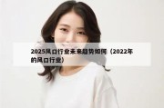 2025风口行业未来趋势如何（2022年的风口行业）
