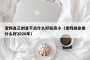 宝妈自己创业干点什么好投资小（宝妈创业做什么好2020年）