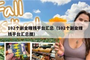 102个副业赚钱平台汇总（102个副业赚钱平台汇总图）